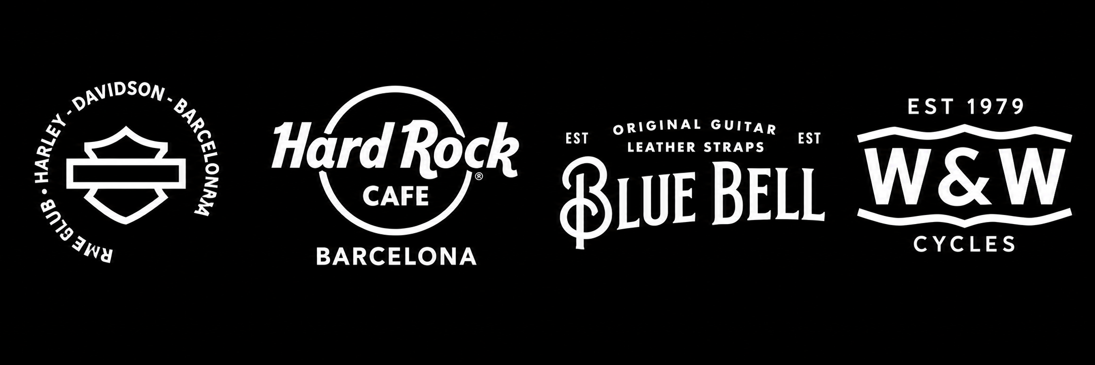 Harley-Davidson Barcelona, Hard Rock Cafe Barcelona, Blue Bell i W&W Cycles